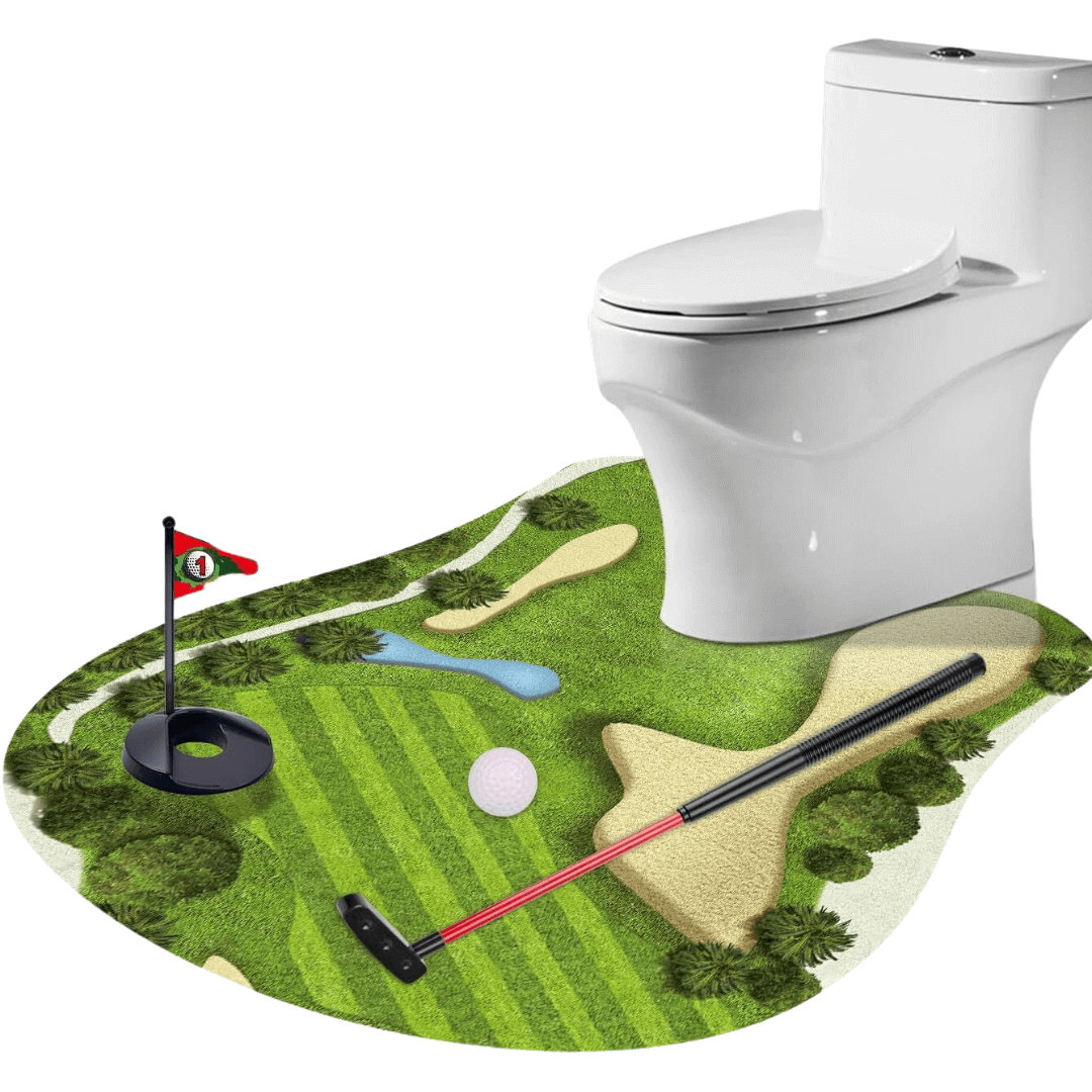 toilet golf game