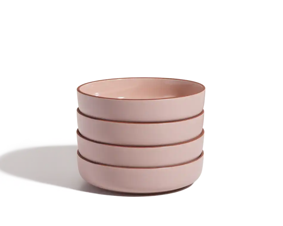 midi pink bowls