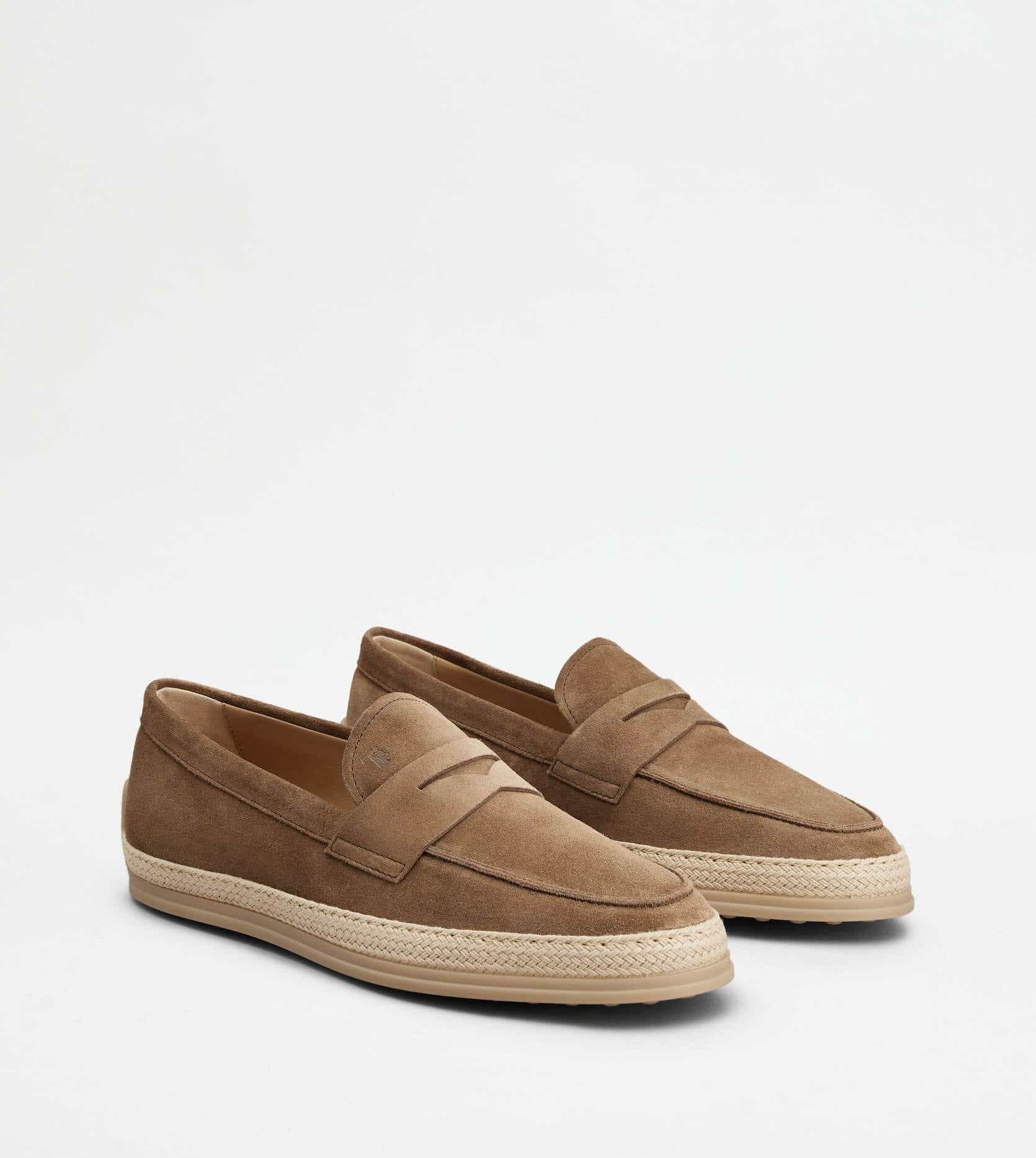 tod's leather loafers