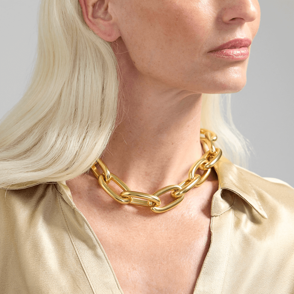 J.Crew chunky chain link necklace