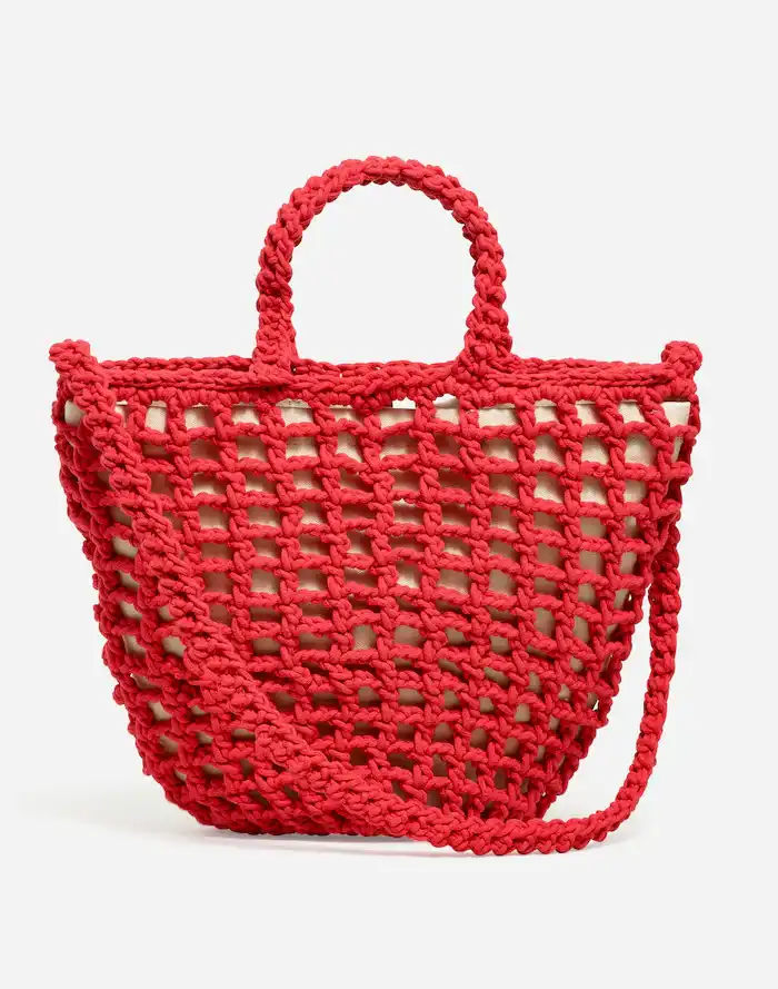 Madewell The Crocheted Shoulder Bag