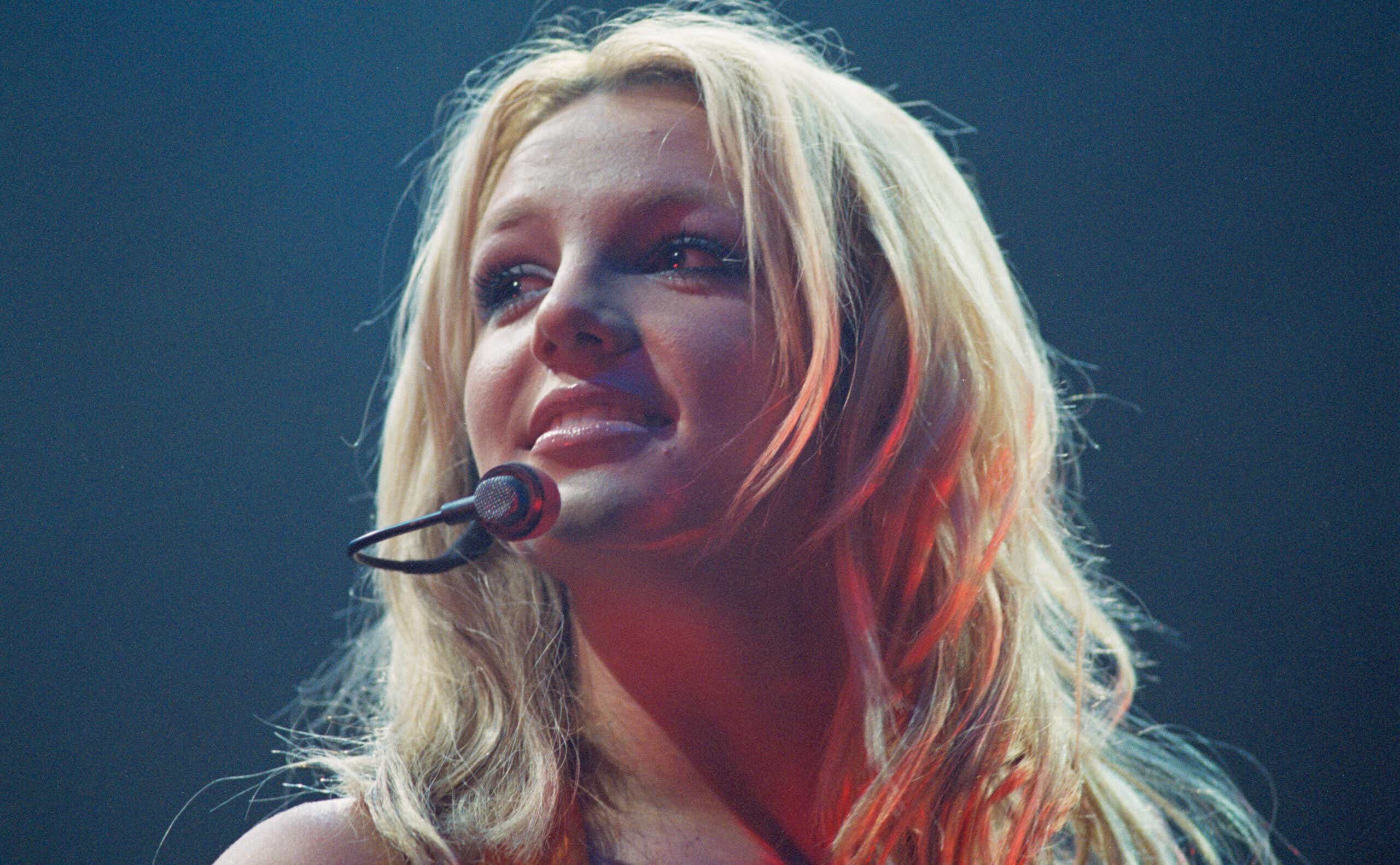 Britney on stage