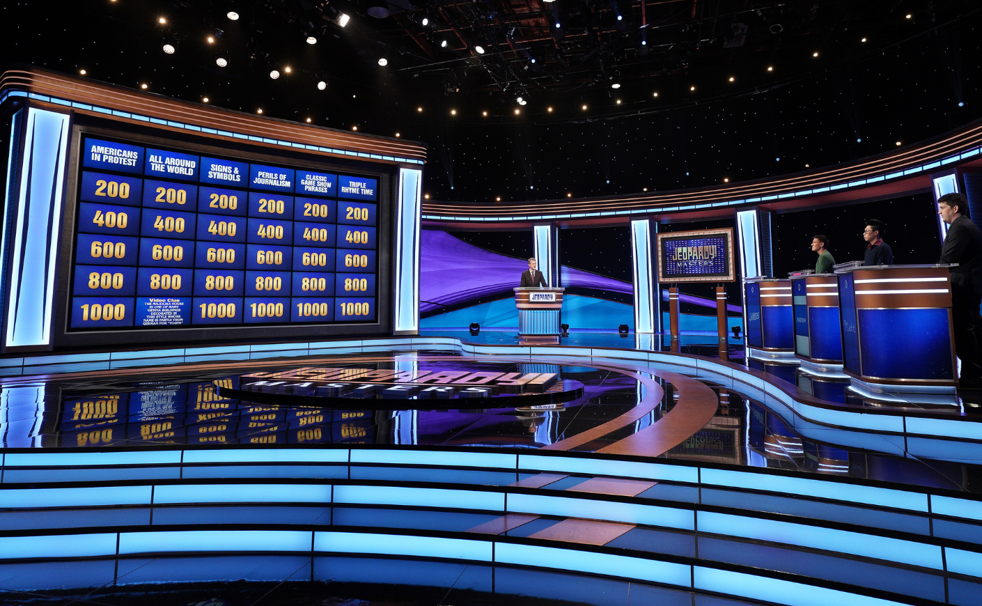 The set of "Jeopardy!"