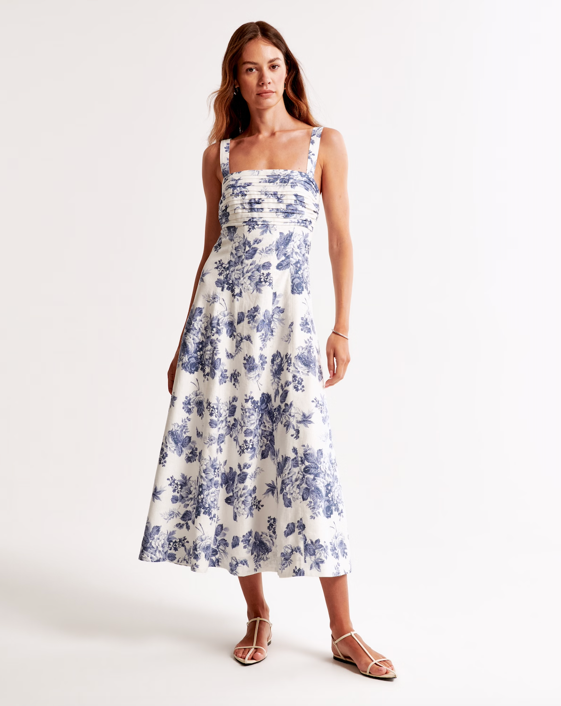 The A&F Emerson Fit & Flare Midi Dress