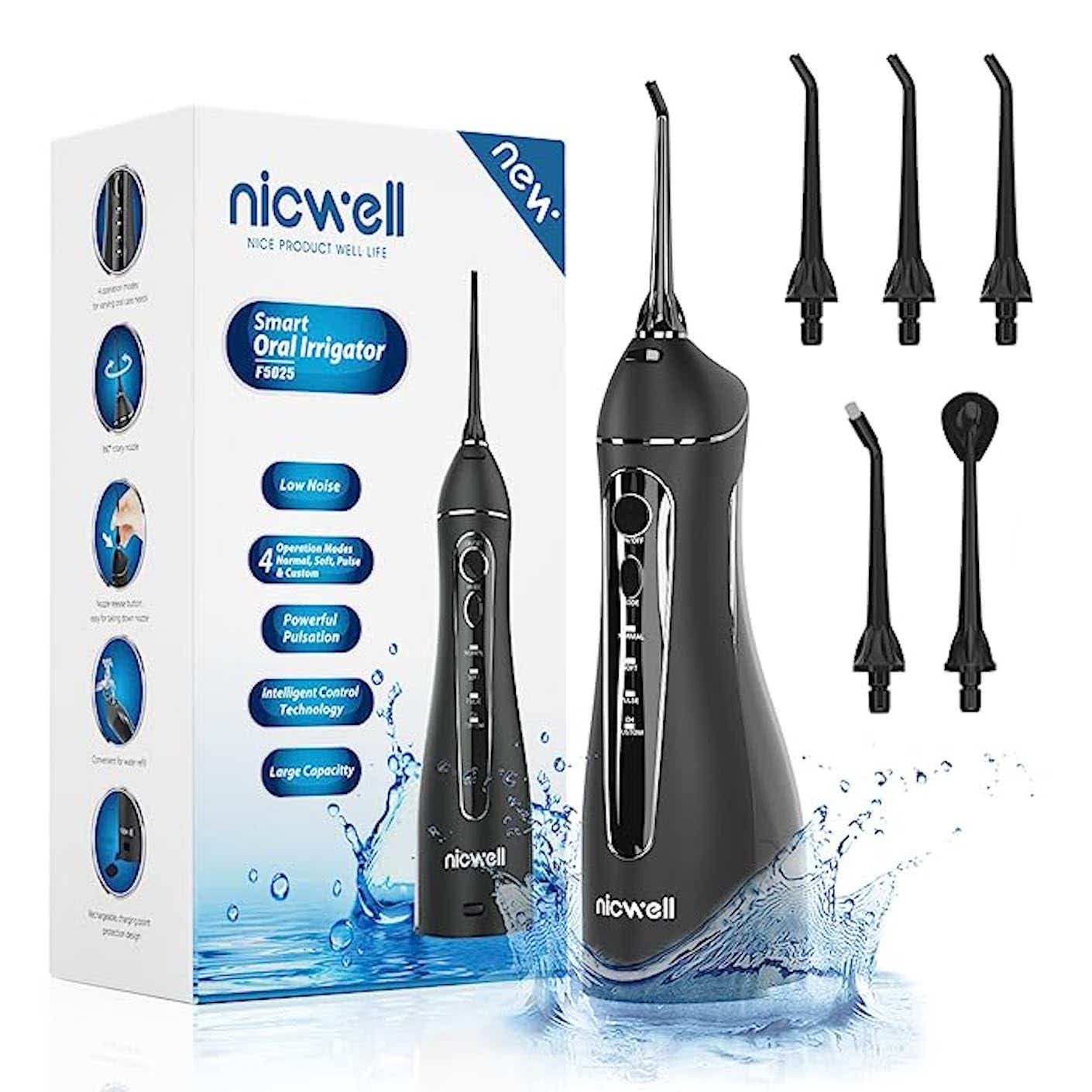 a water flosser