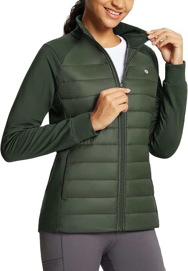 BALEAF Running Jacket Puffer Coat