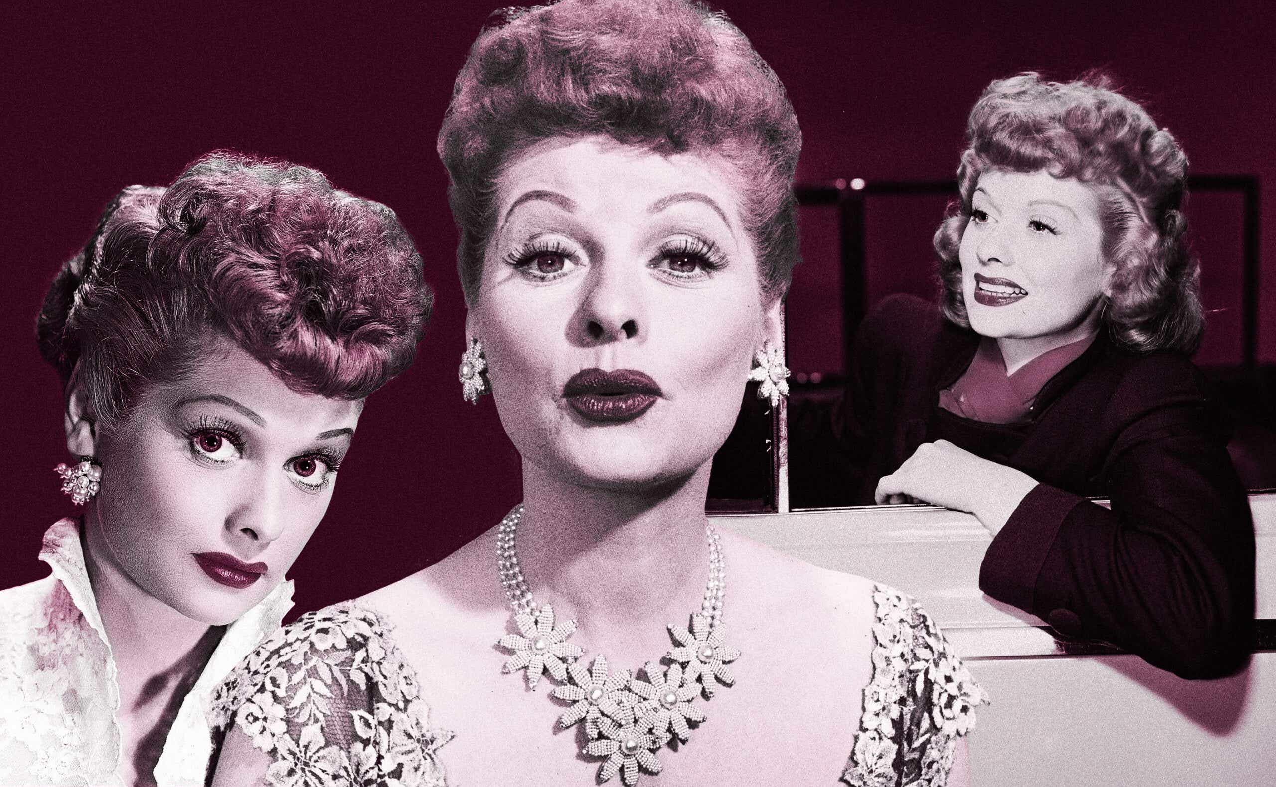 lucille ball natural hair color