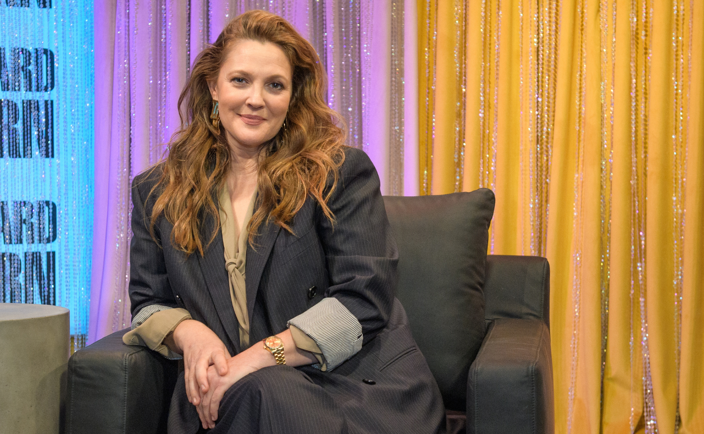 Drew Barrymore at the Howard Stern show