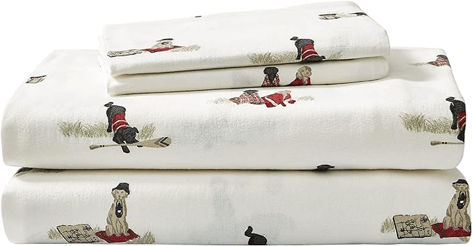 eddie bauer flannel sheet set