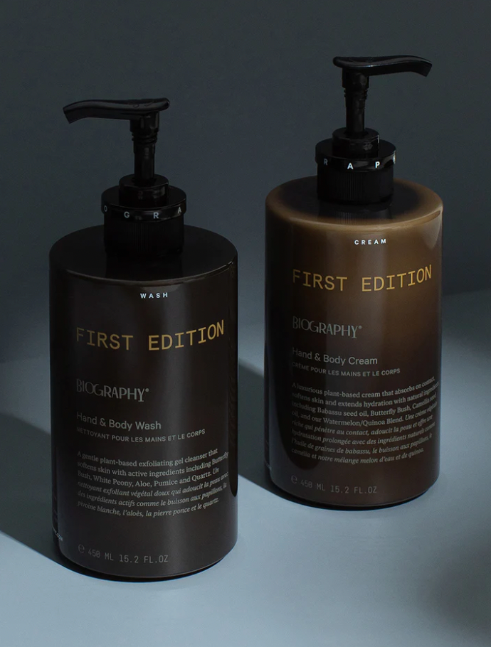 Biography First Edition Hand & Body Wash and Cream