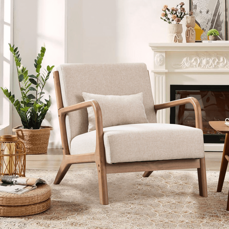 hartford linen blend chair