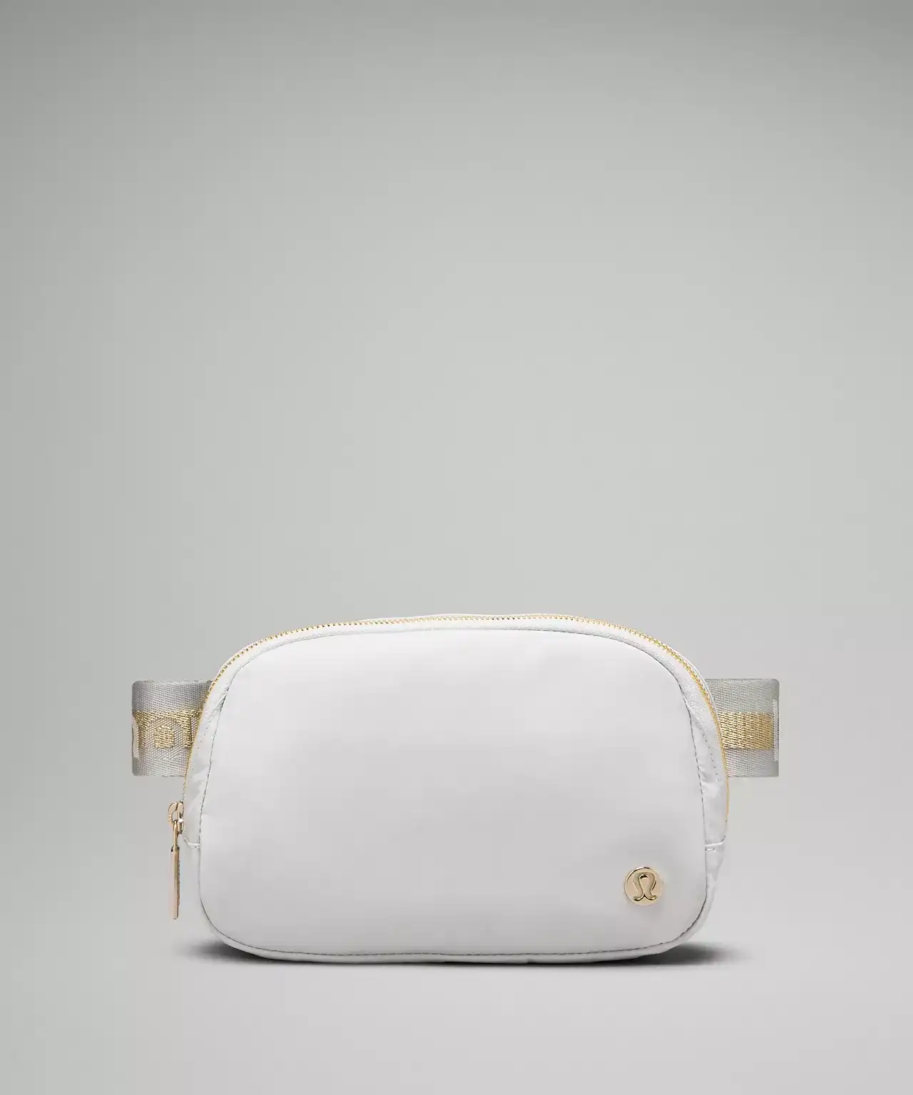 luluelmon white gold belt bag