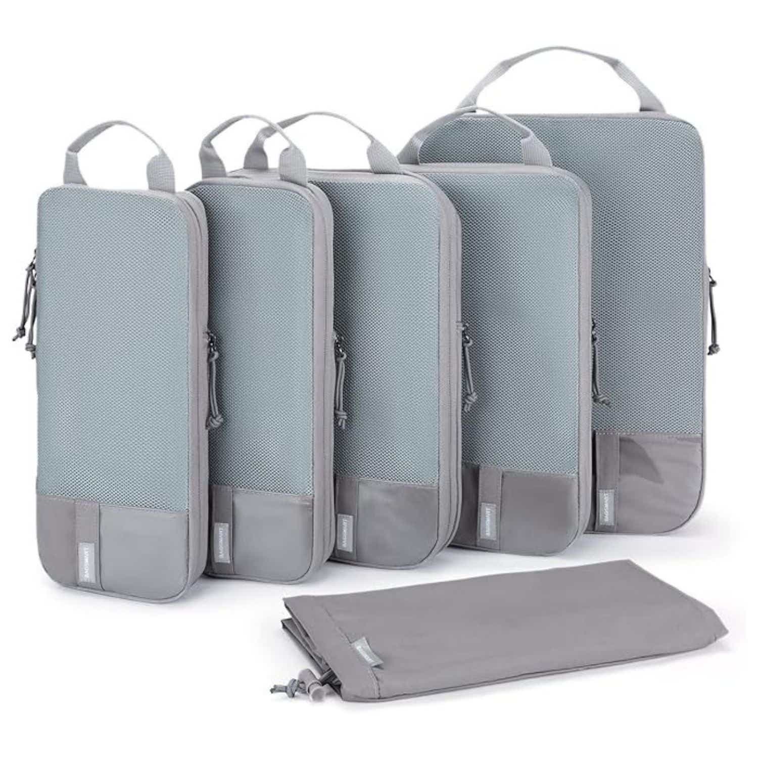 Bagsmart Compression Packing Cubes 6-Pack