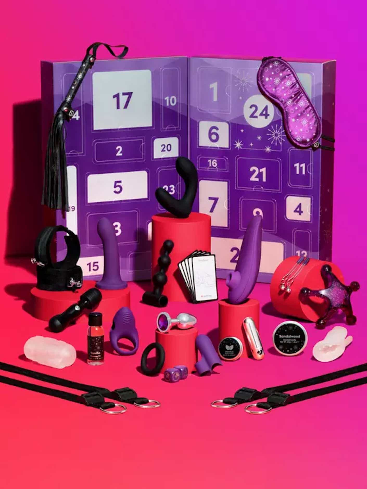 A set of 24 sex toys