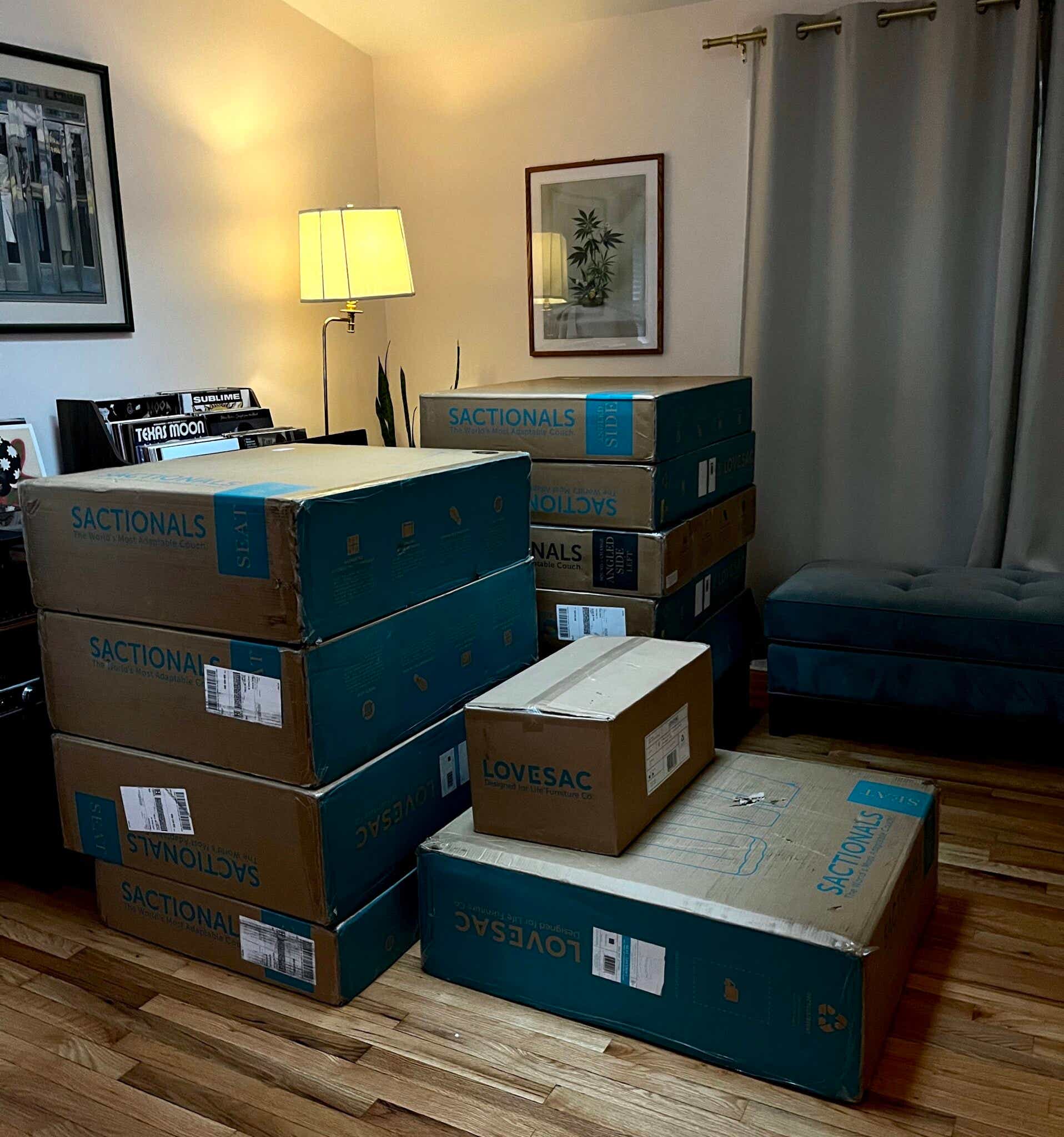 Lovesac Sactional Couch Review Sectional Price & Stealthtech