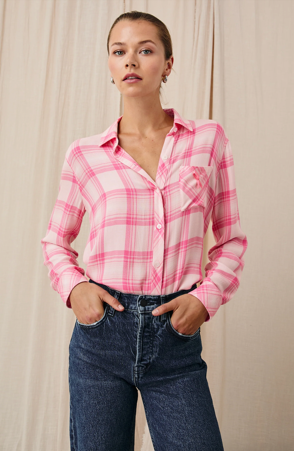 rails pink shirt