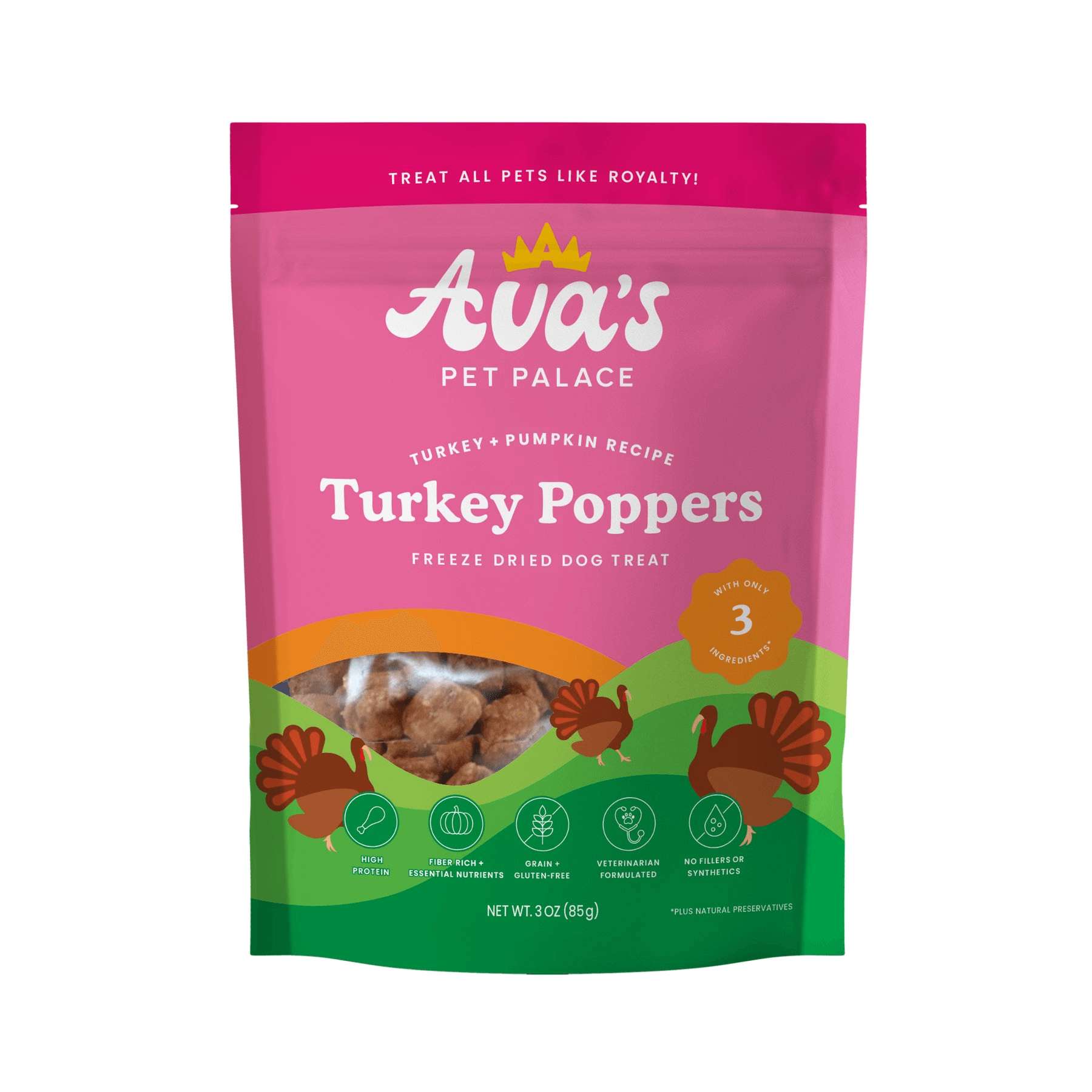 ava's pet palace turkey treats