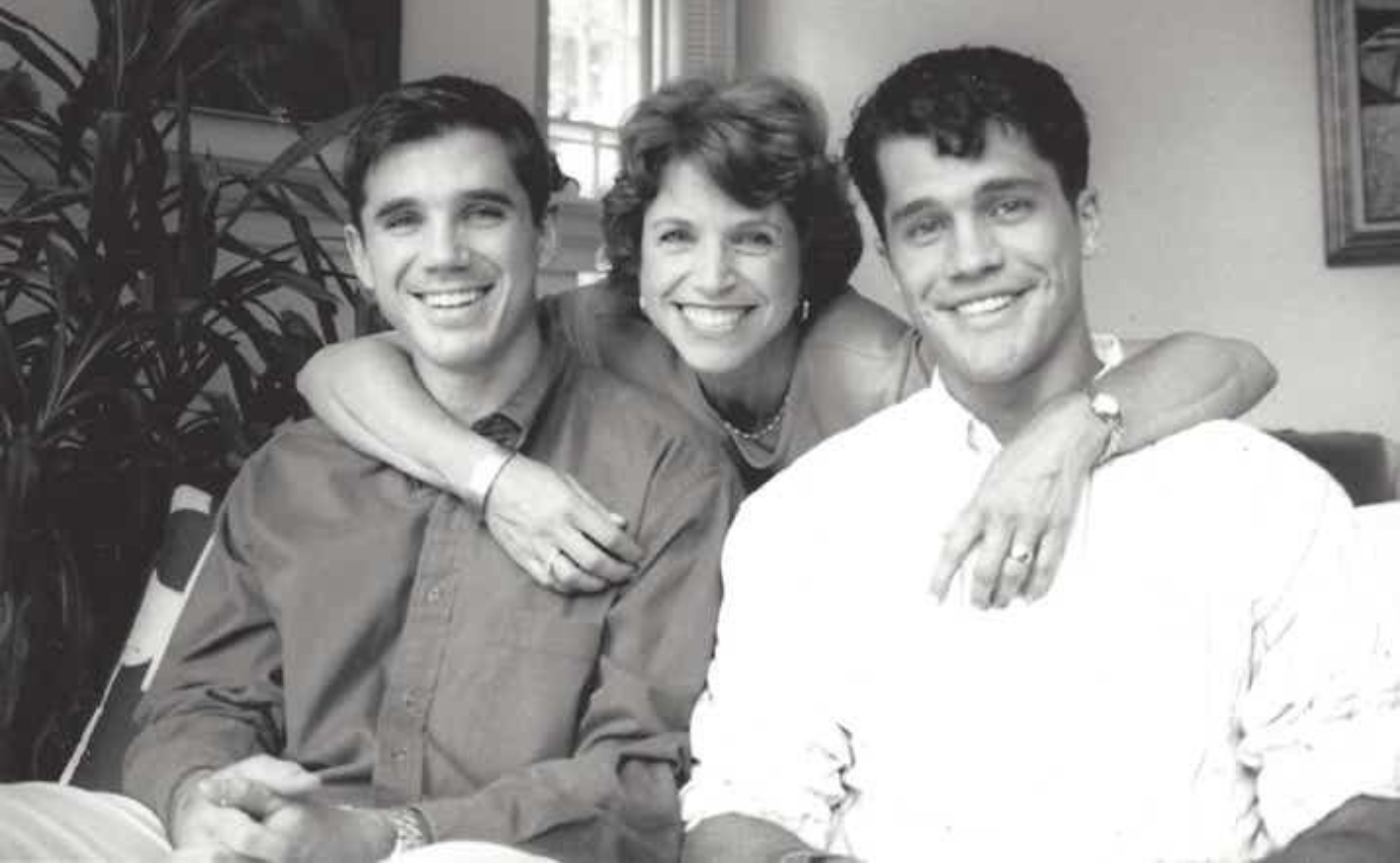 From left to right: Ray Wadlow, Emily Couric, and his brother Jeff Wadlow
