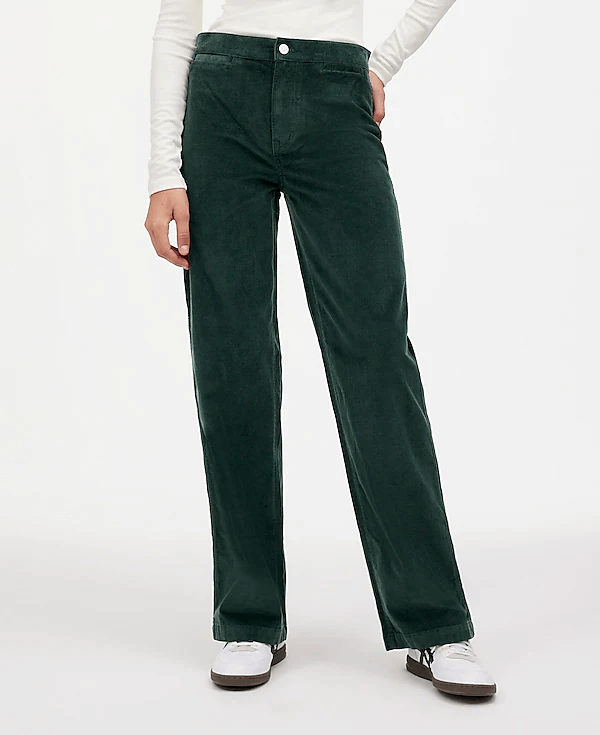 madewell emmett pants in corduroy