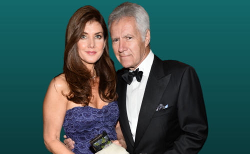 Alex Trebek and his wife Jean