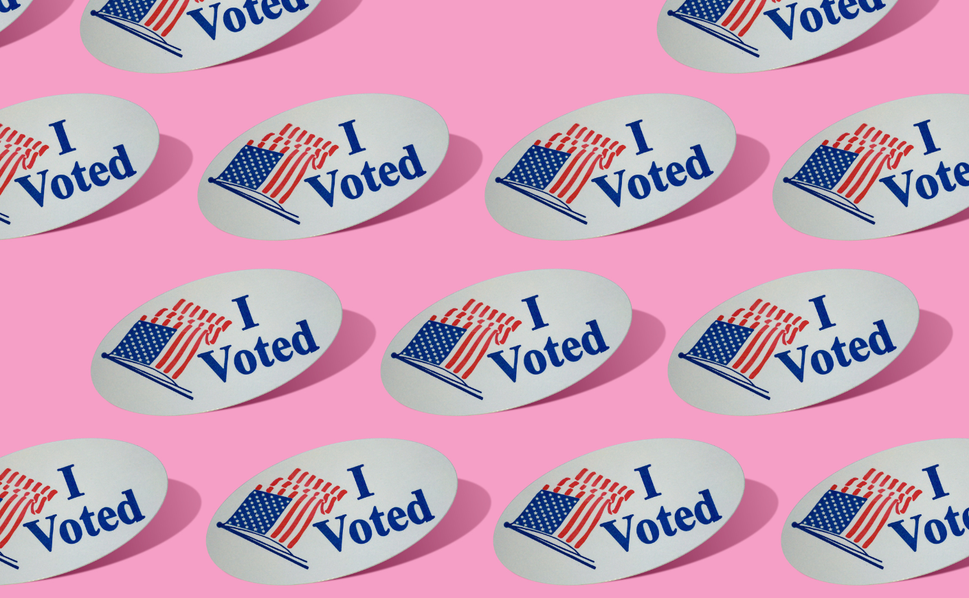 "i voted" stickers