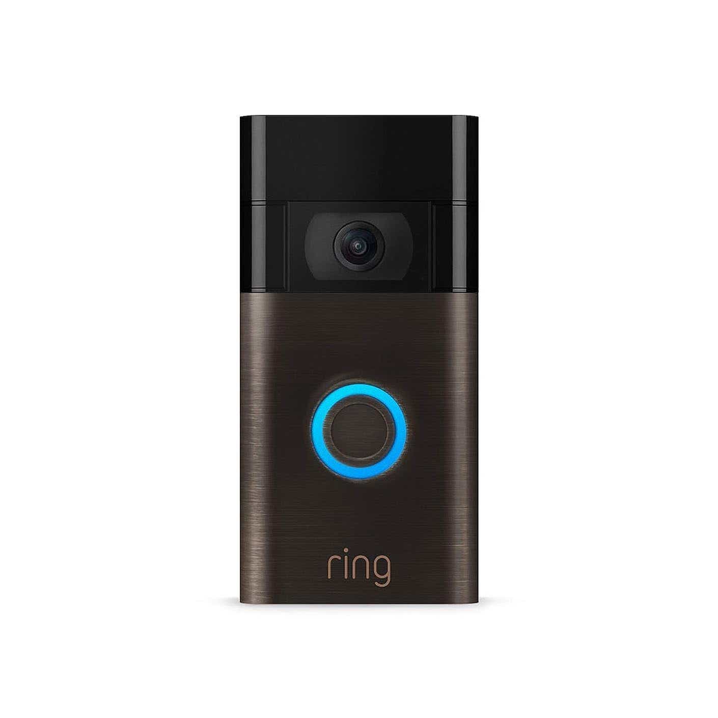 A Ring doorbell.