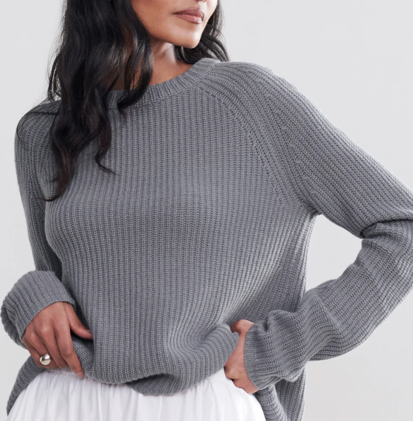 Jenni Kayne Cashmere Fisherman Sweater