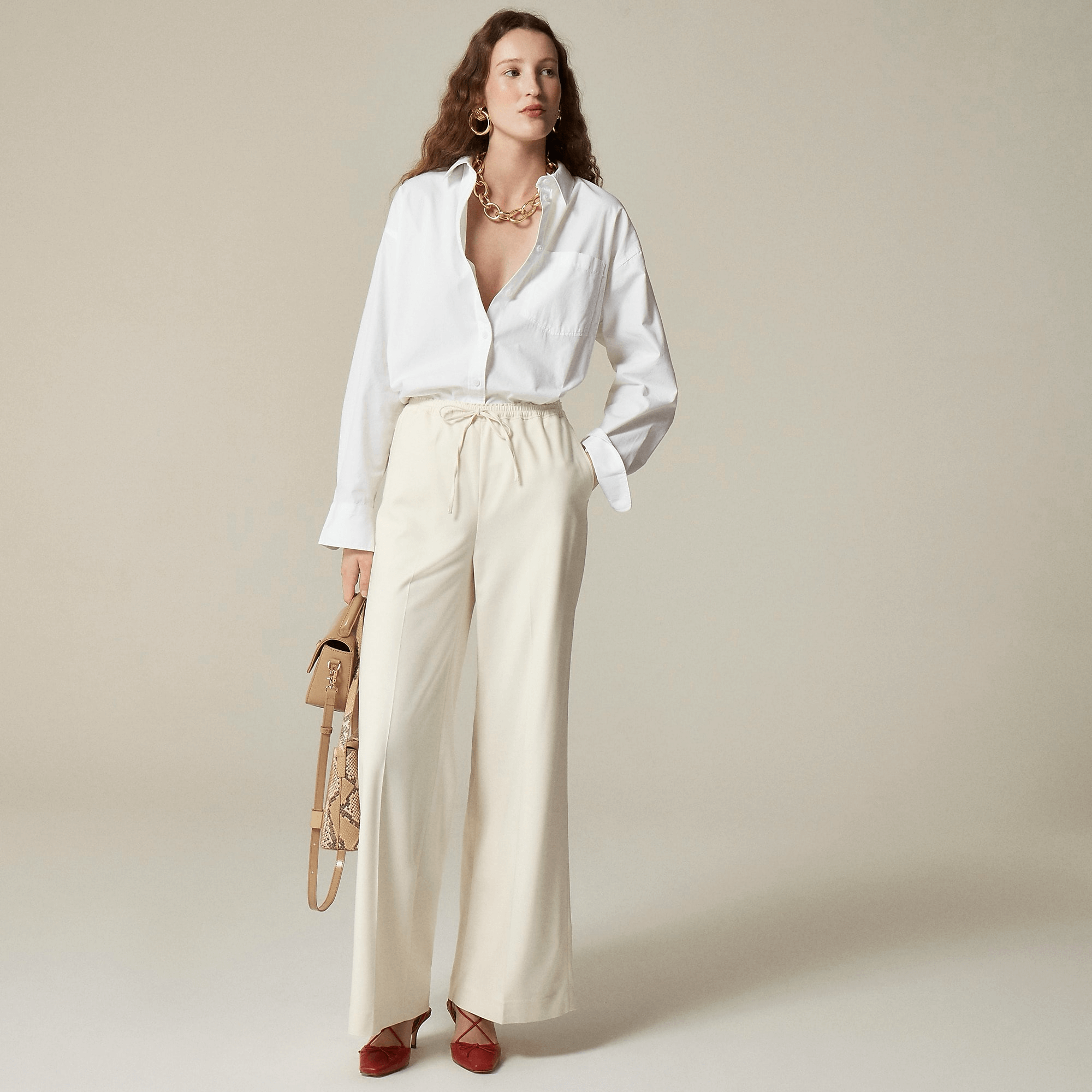 jcrew city twill pants