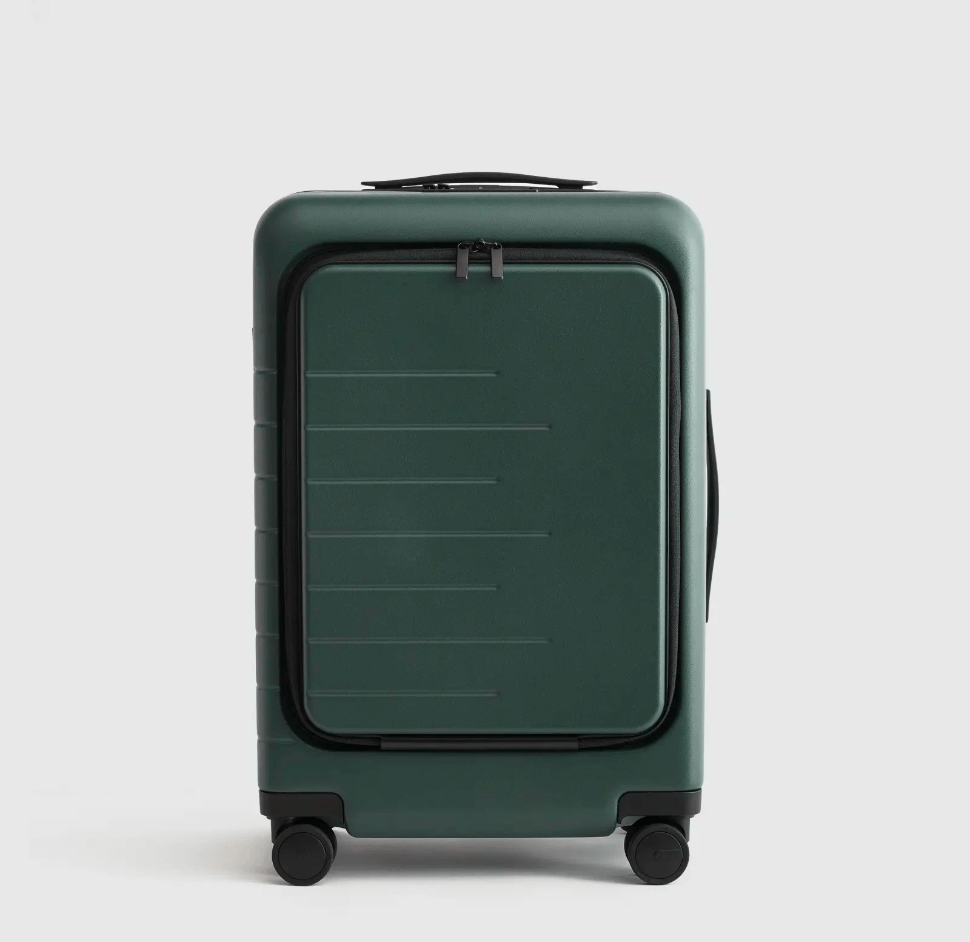 Front Pocket Carry-On Hard Shell Suitcase