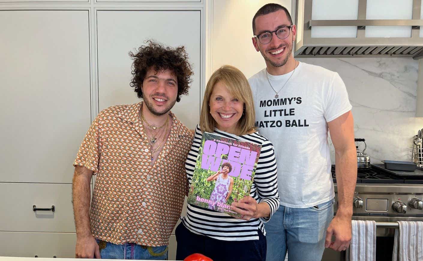 Katie Couric, Benny Blanco, and Jake Cohen