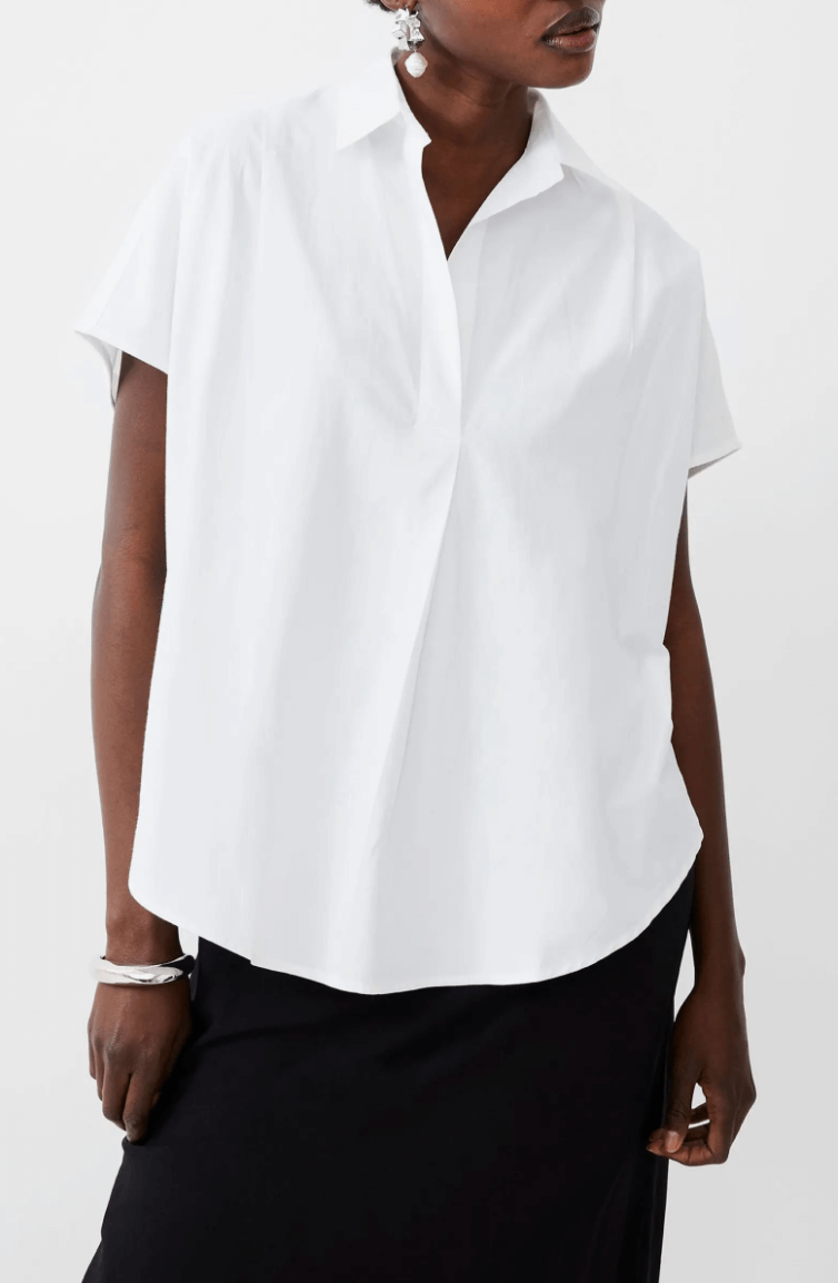 french connection poplin shirt