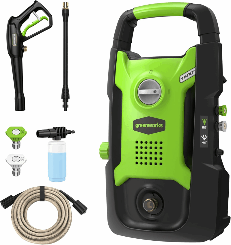 greenworks electric pressure washer