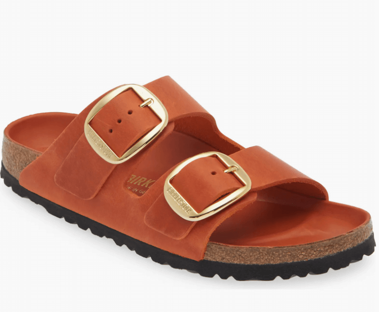 birkenstock arizona sandal with big buckles