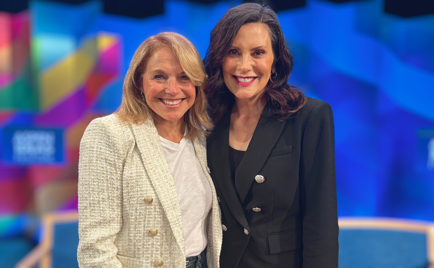 katie couric and gretchen whitmer