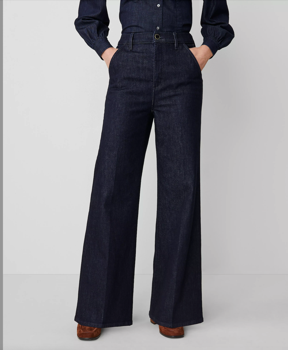 Ann Taylor The Denim Trouser