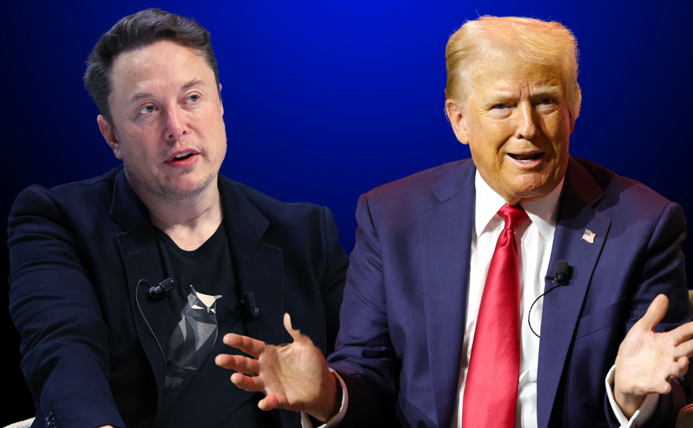 Elon Musk and Donald Trump