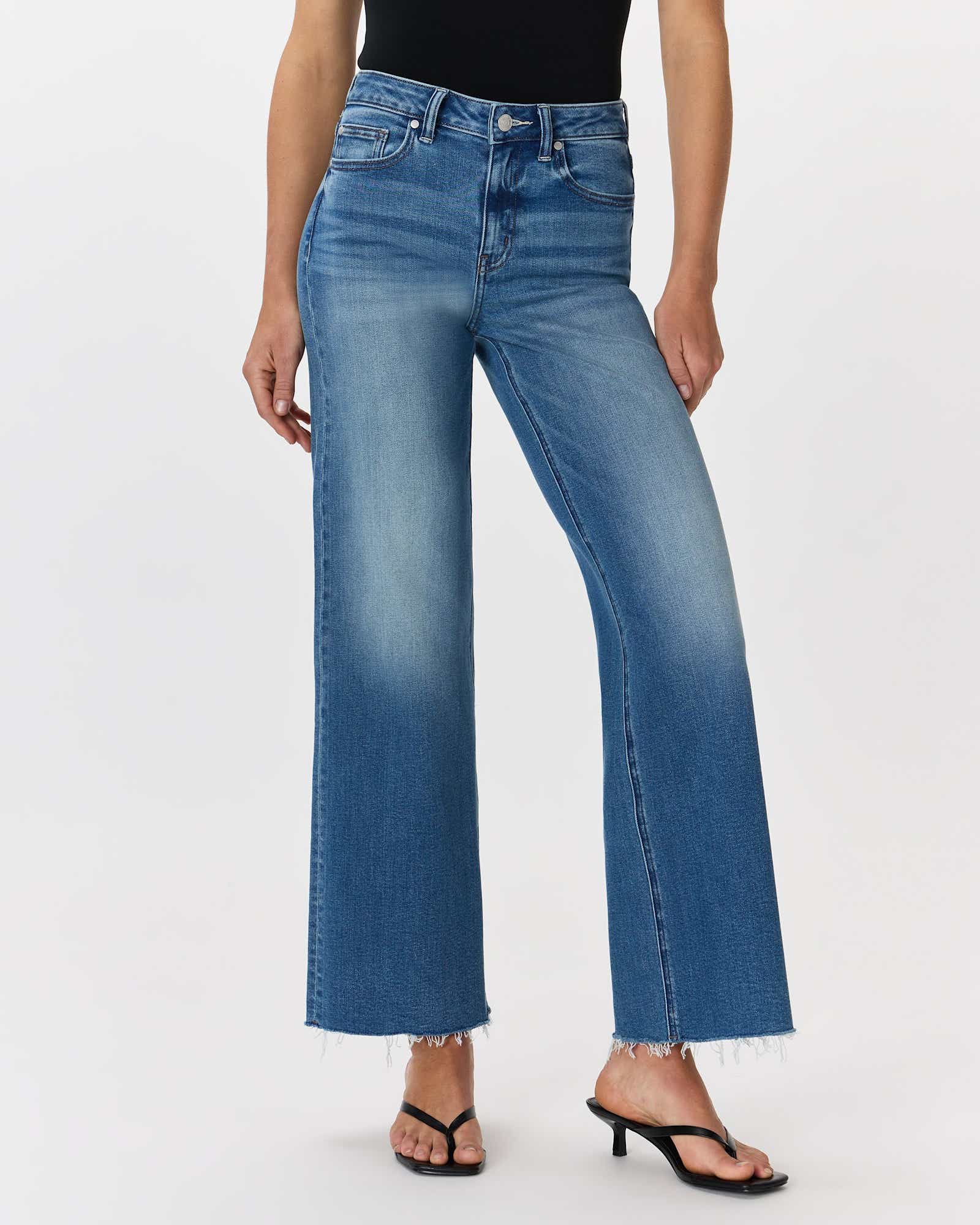 Quince Bella Stretch Wide Leg Jeans