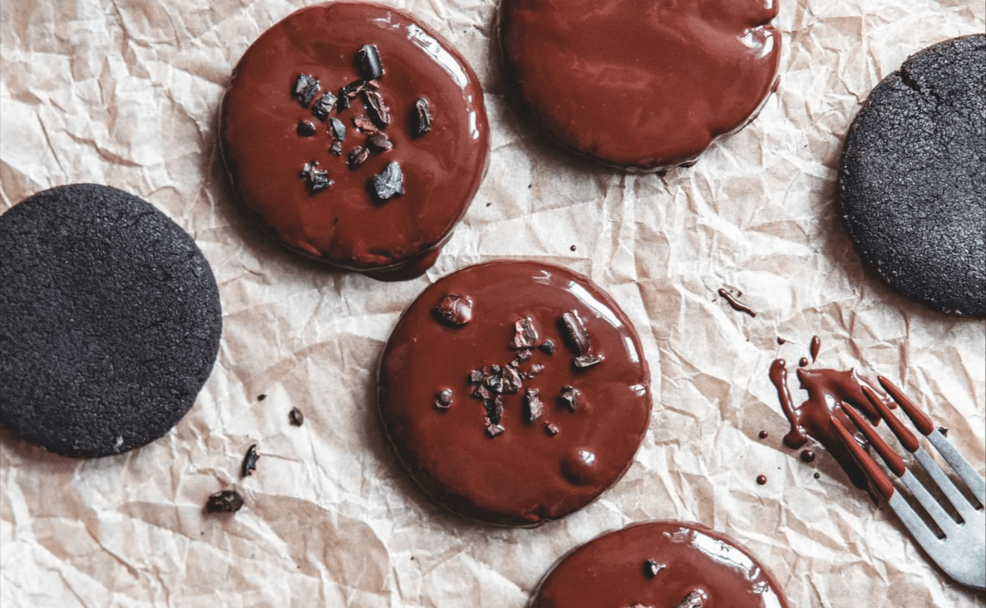 homemade thin mint cookies