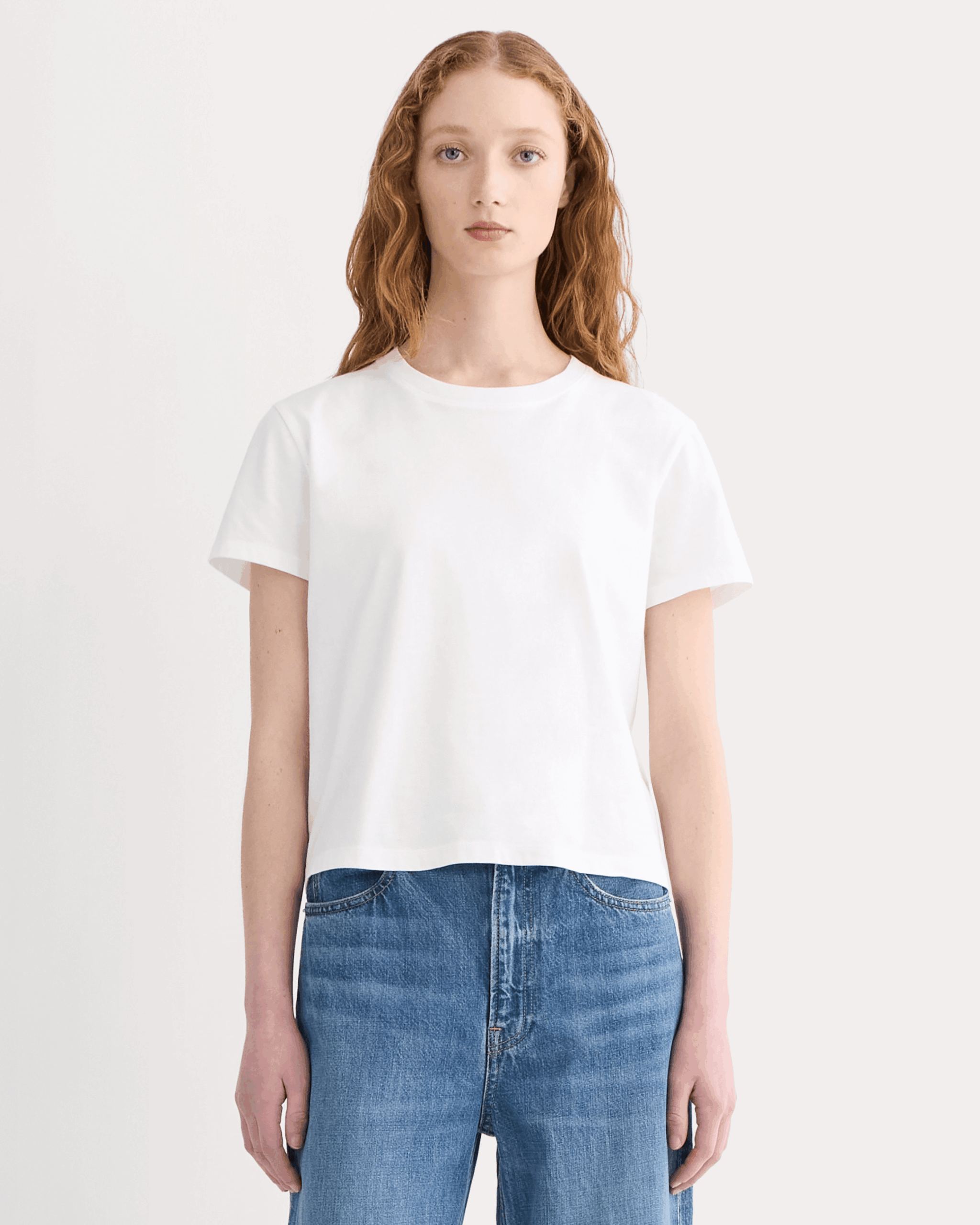everlane organic cotton box tee