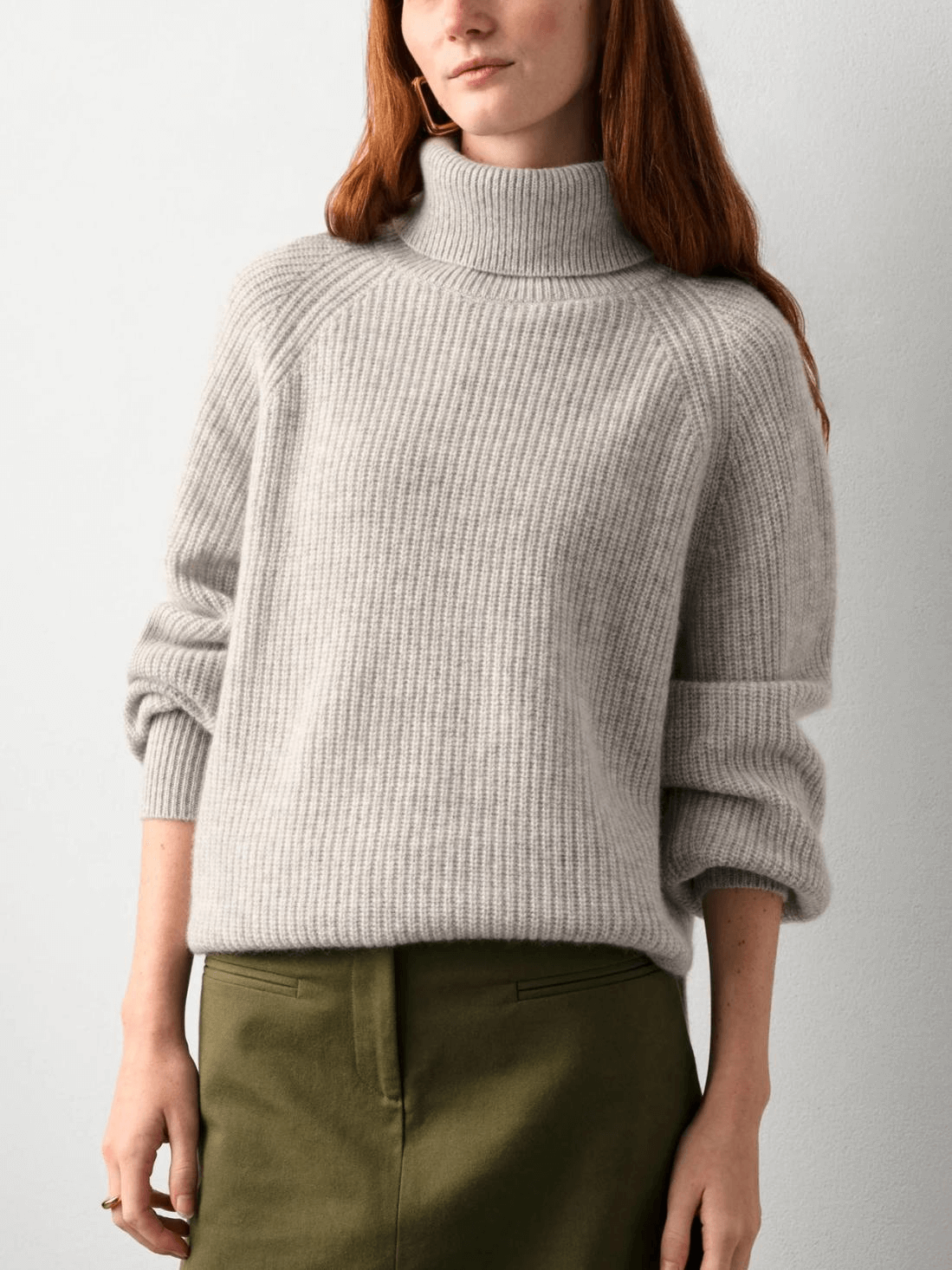 White + Warren Cashmere Turtleneck