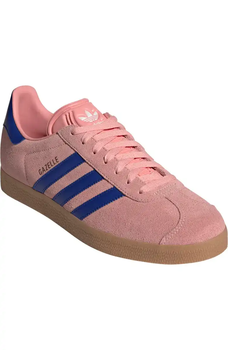 Gender Inclusive Gazelle Low Top Sneaker pink adidas