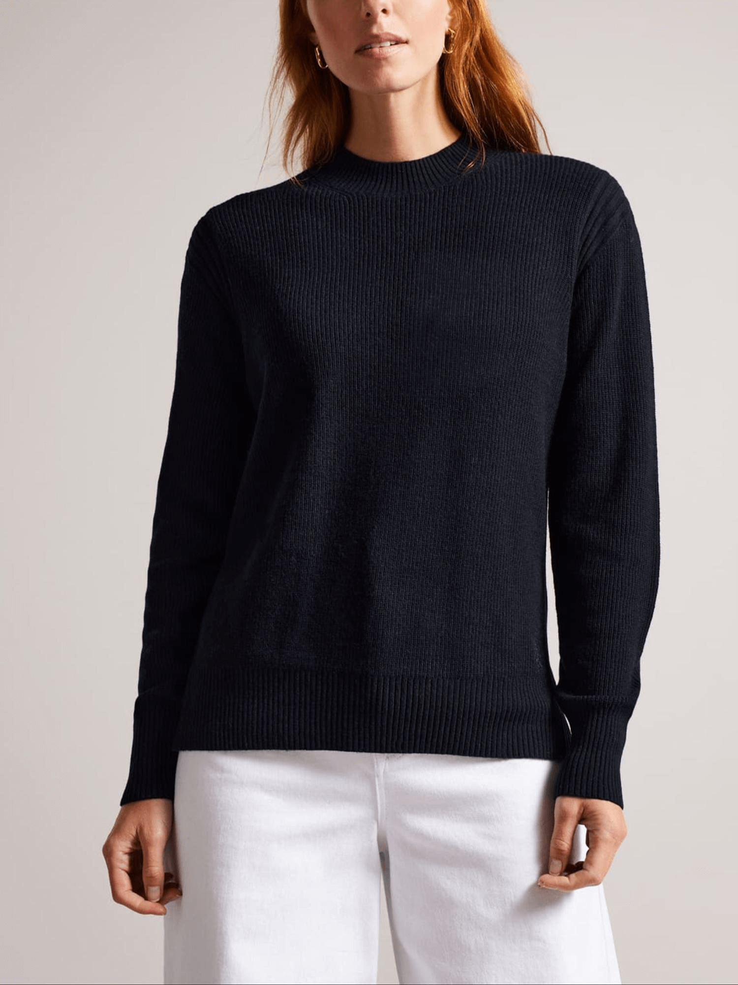 Ted Baker Rashell Crewneck Wool Blend Sweater