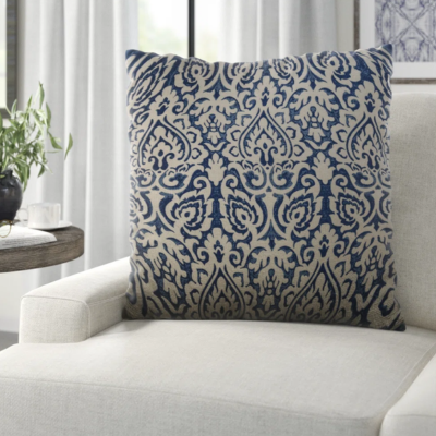Plumerville Square Cotton Pillow Cover & Insert By Three Posts™