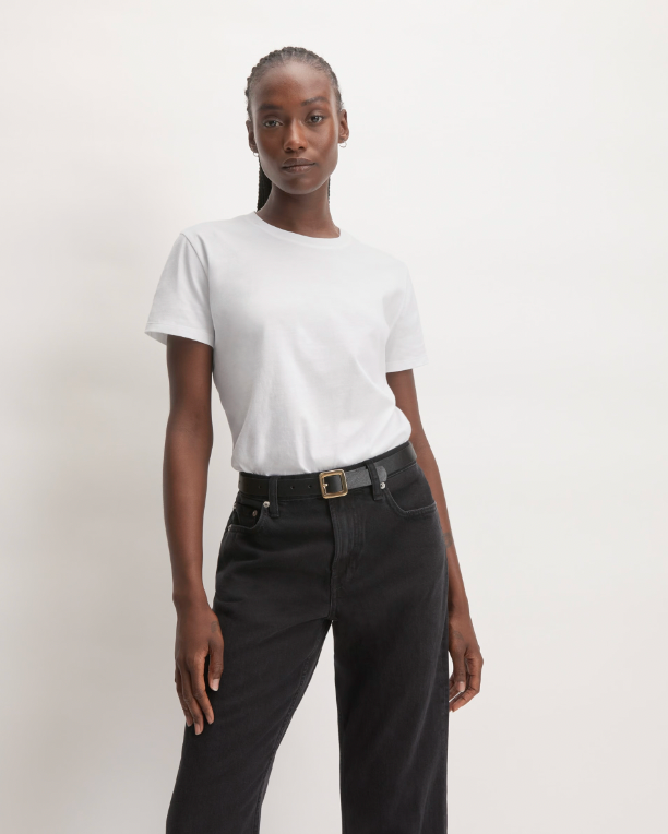 Everlane Box-Cut Tee in Essential Cotton