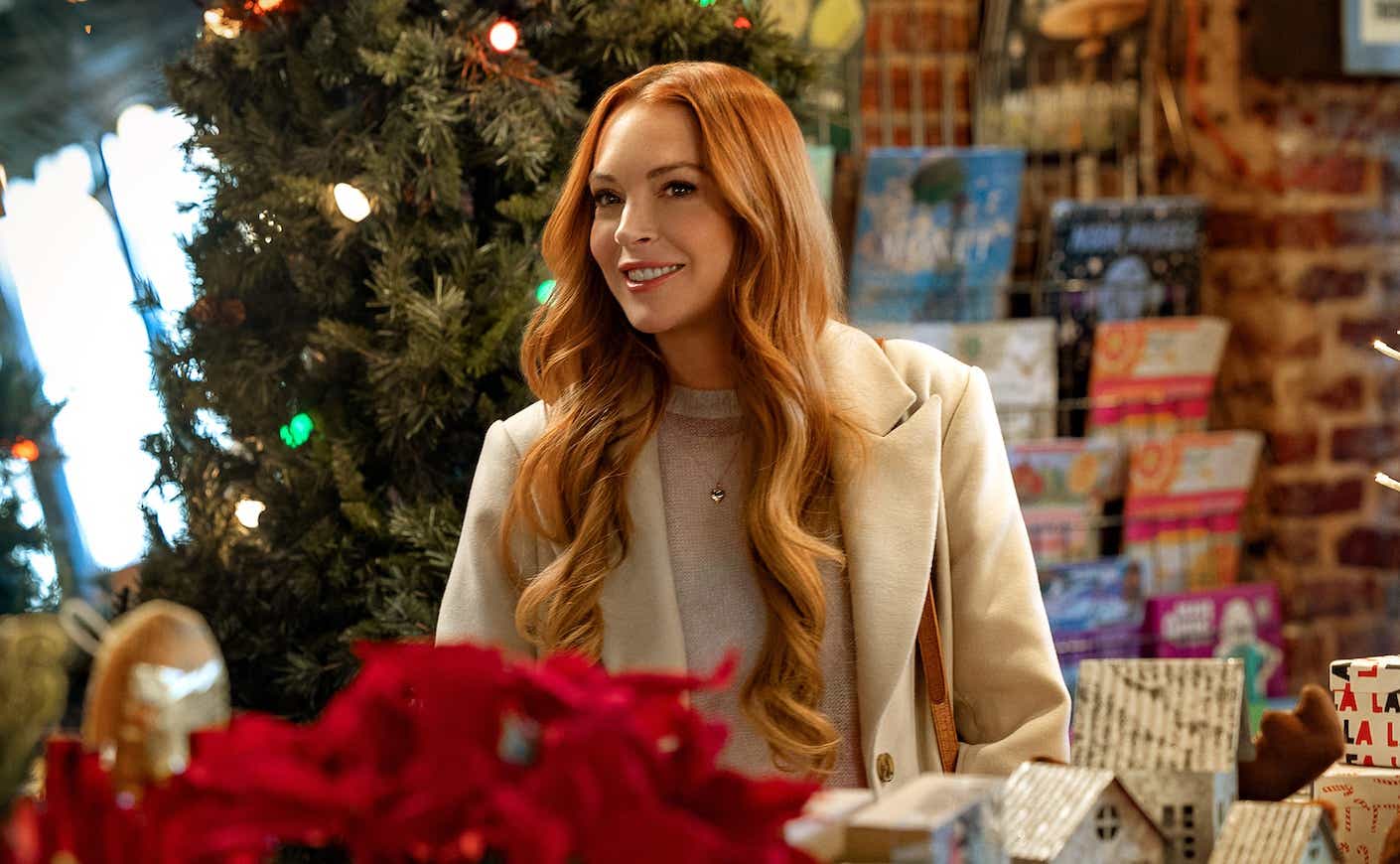 lindsay lohan in an xmas movie