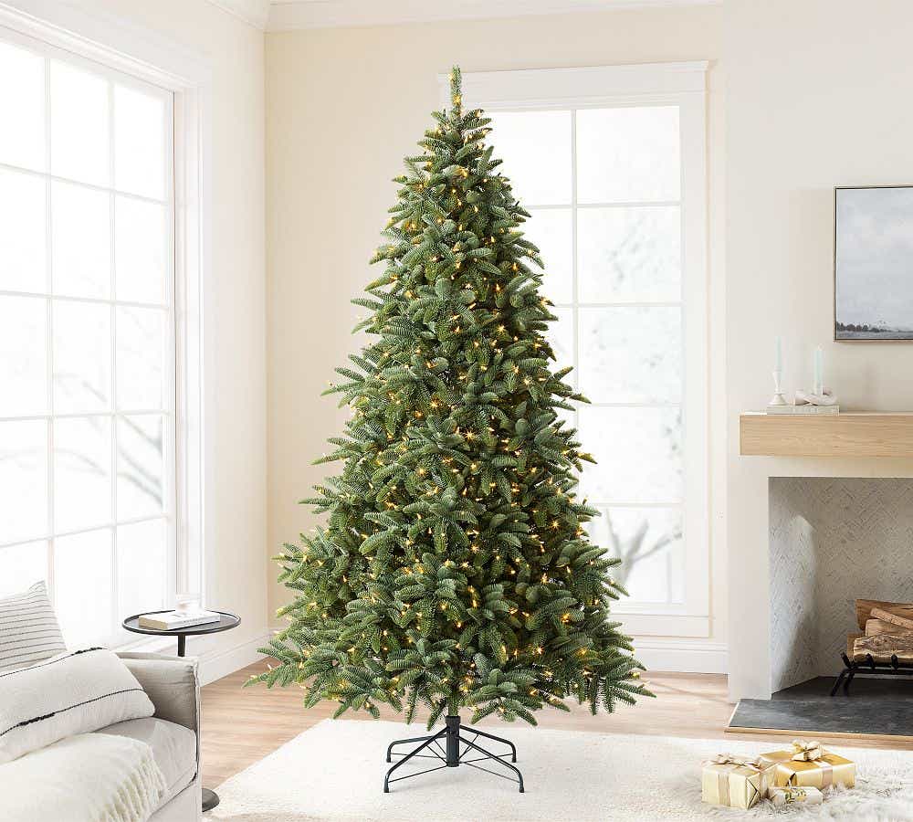 Pottery Barn Deluxe Noble Fir Faux Christmas Tree