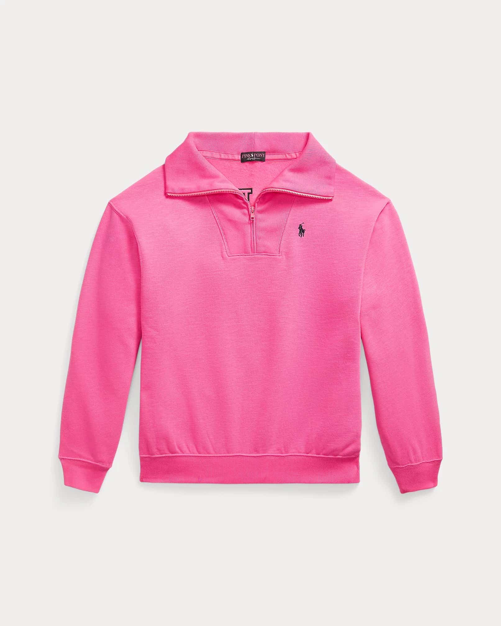 Ralph Lauren Pink Pony Fleece Half-Zip