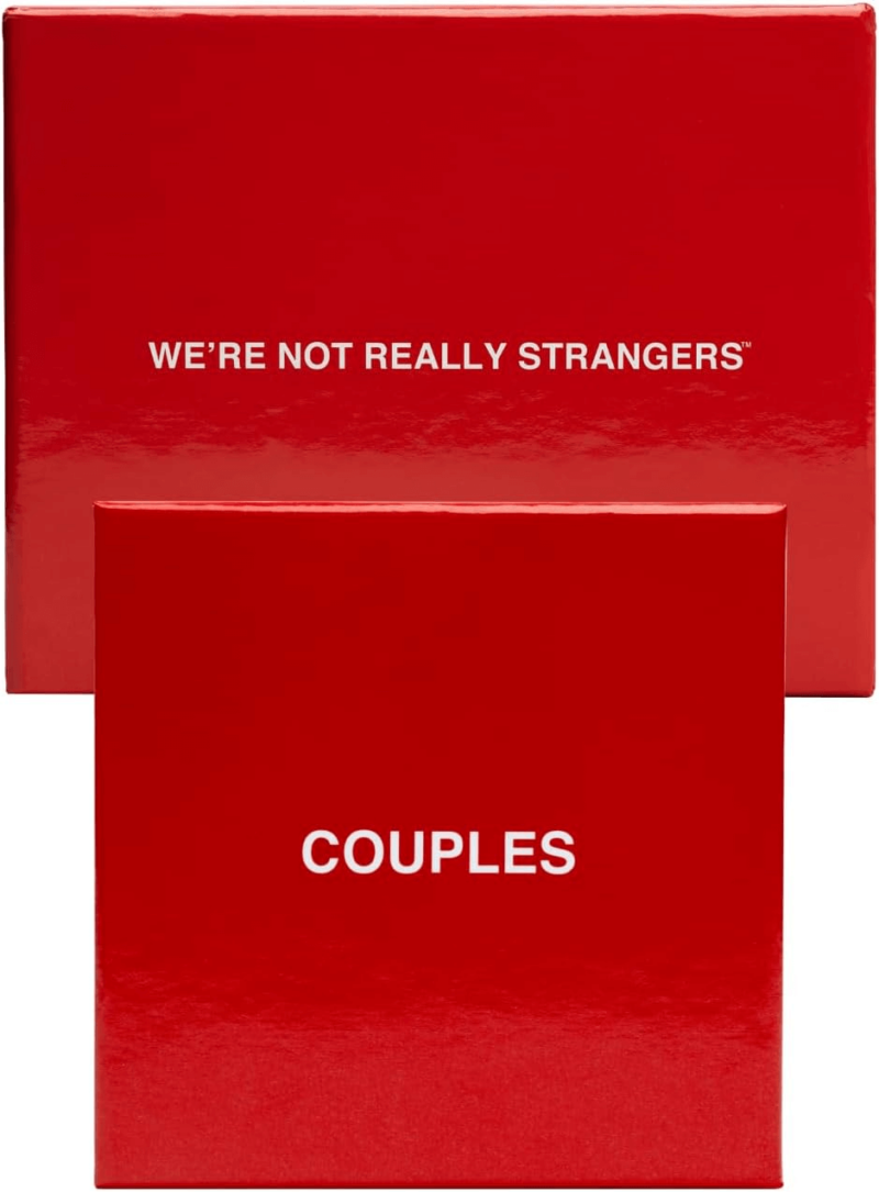 we're not really strangers card game: couples edition