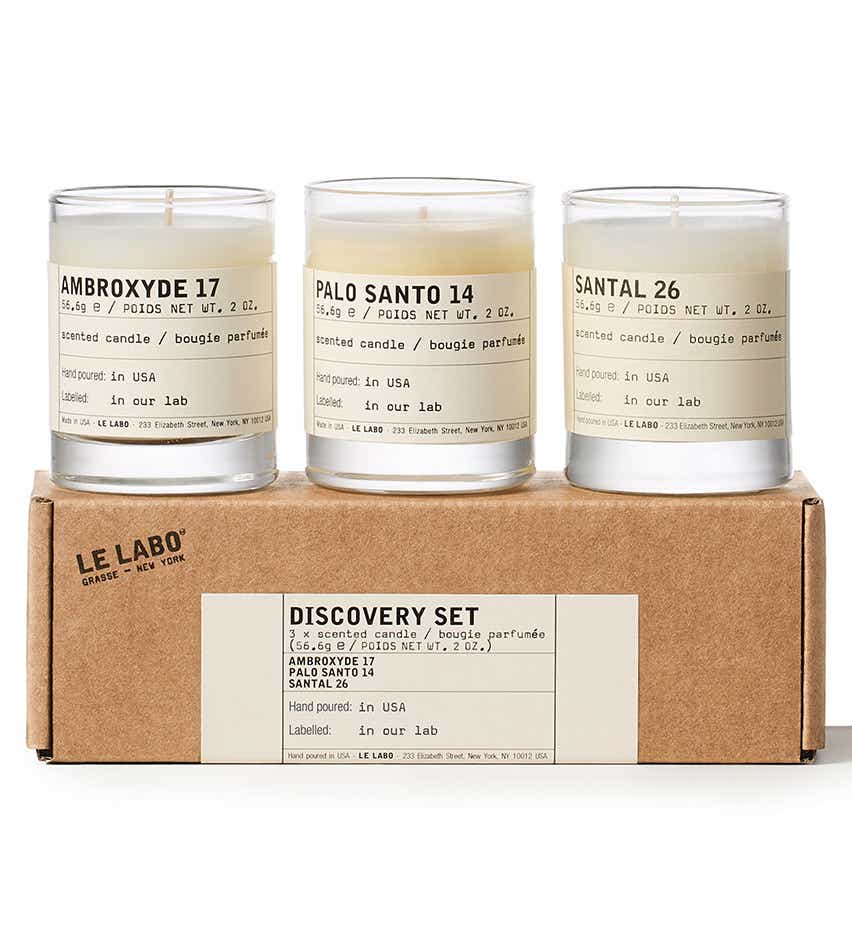 set of 3 candles