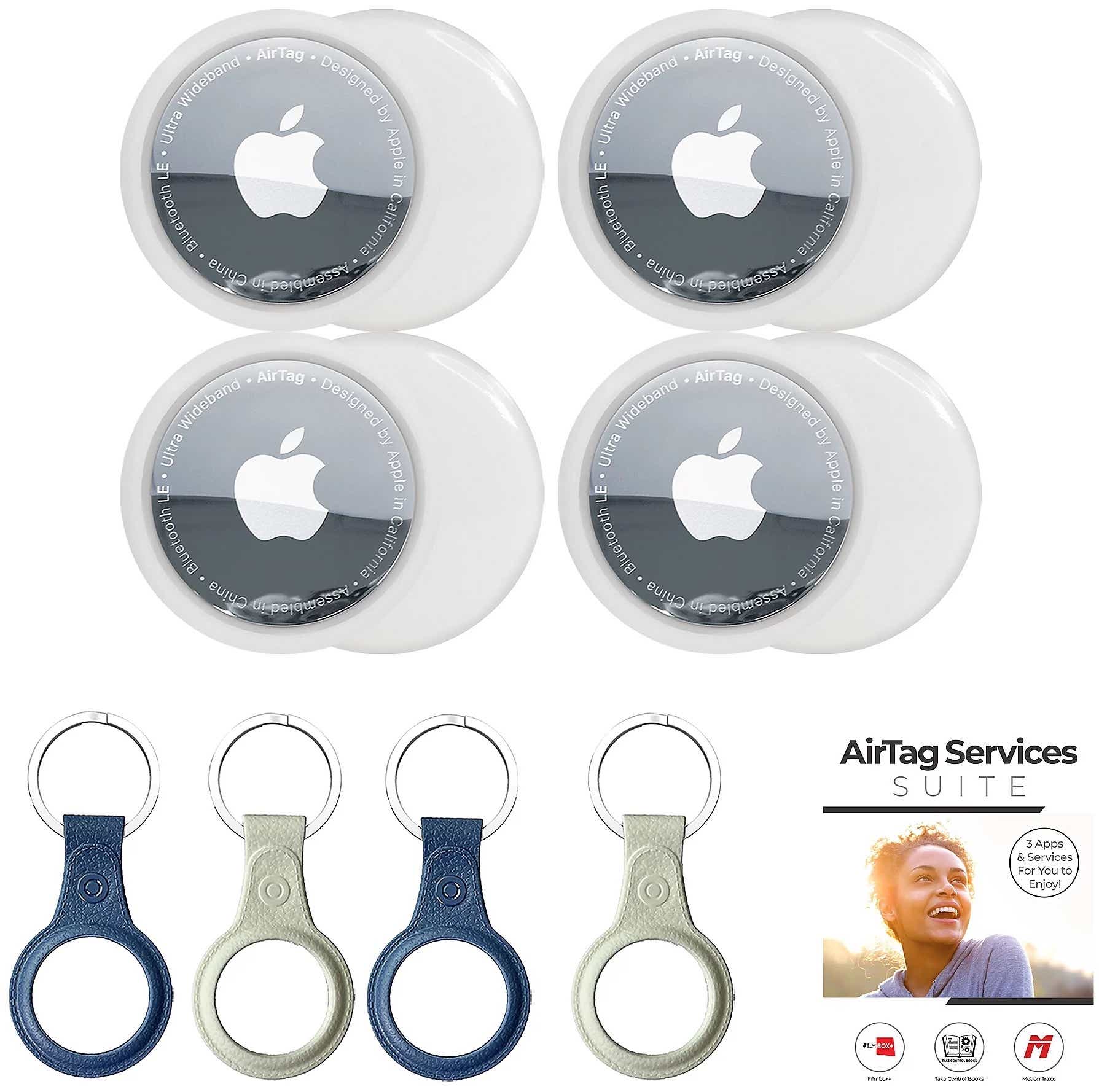 QVC AirTags set + keychains